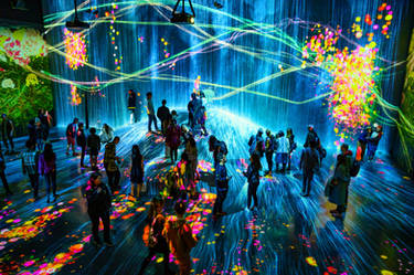 Teamlab Colours Explore the Best Teamlab Art | DeviantArt
