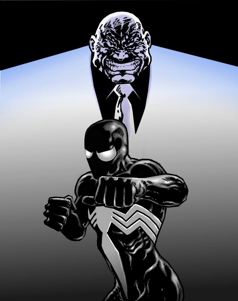 spider-man vs. kingpin by artmanbat on DeviantArt