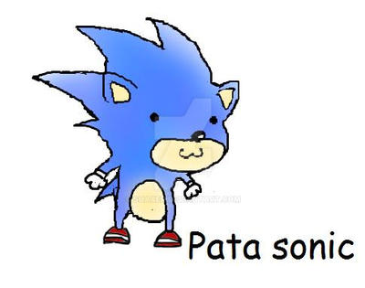 Pata Sonic - Meme by Shaxer on DeviantArt