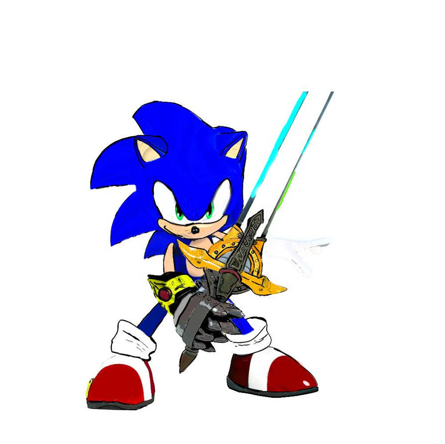 Sonic black knight by drzlo090 on DeviantArt