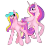 Ploomette and Cadance