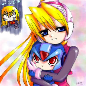 Rockman Zero_Ciel with Copy X