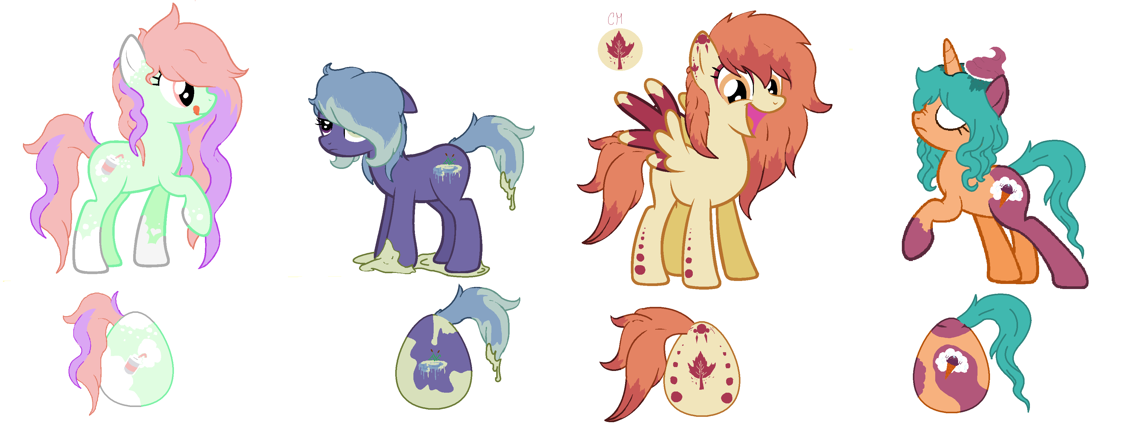 Mystery egg pony adopt .: CLOSED:.