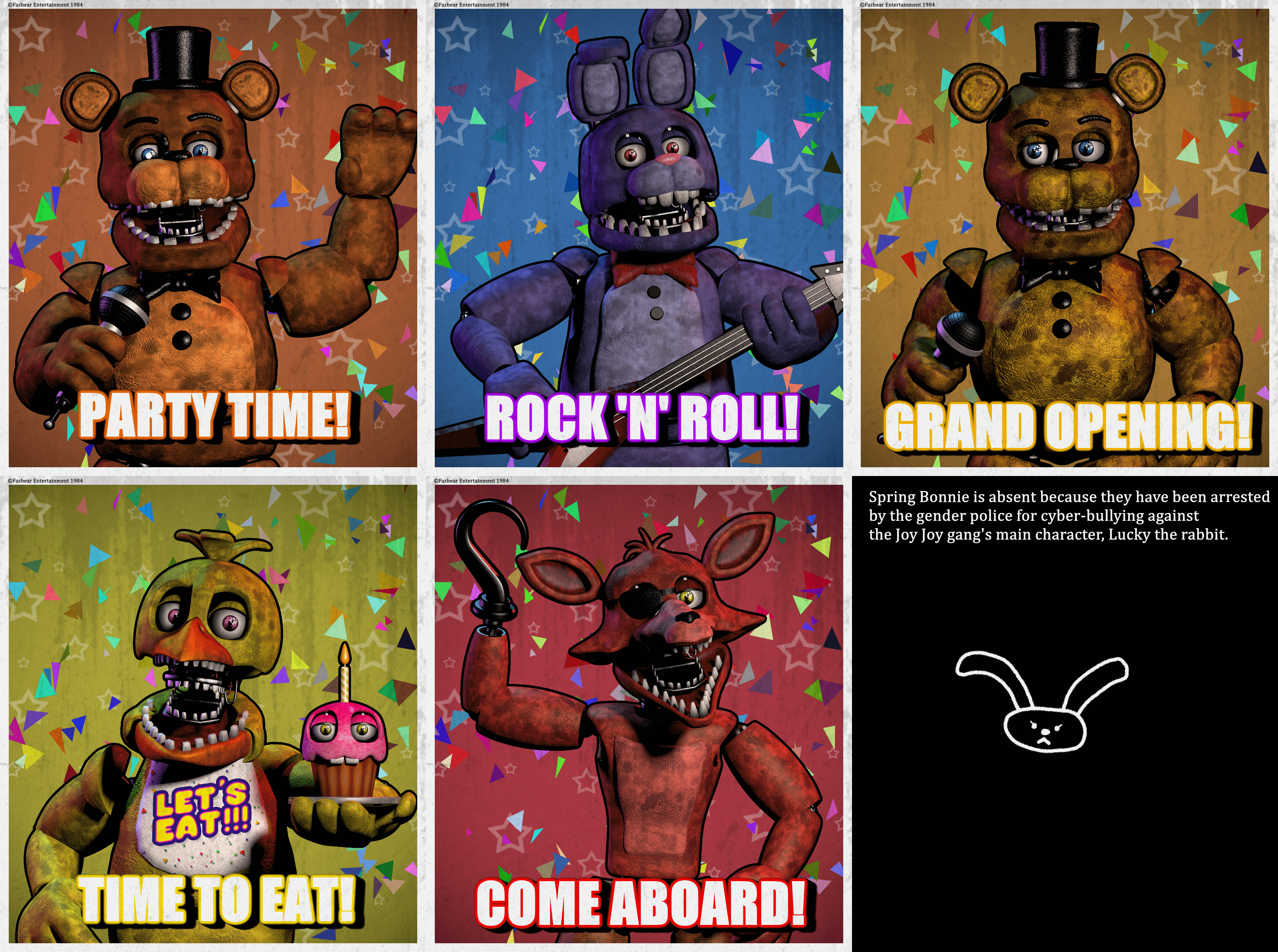 FNaF 1 remake by GhostAlpha107 on DeviantArt