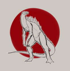 Godzilla Sketch