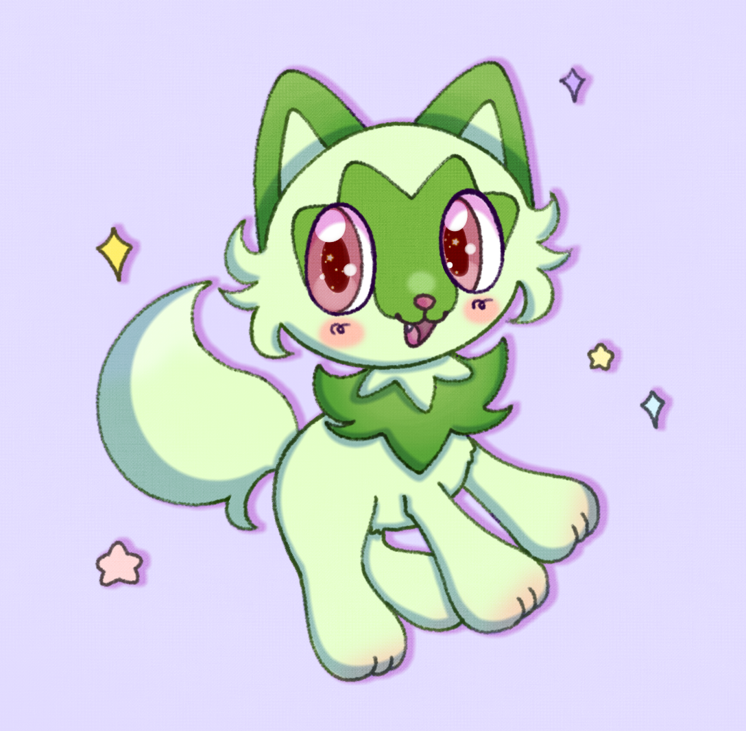 || Sprigatito fanart || by rabidmomento on DeviantArt