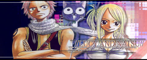 Natsu and Lucy Signature