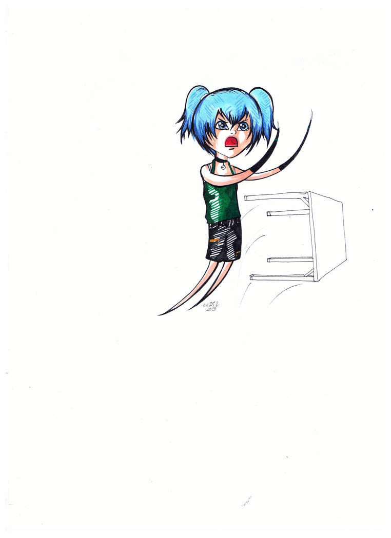 Rin RAGE by Antervantei on DeviantArt