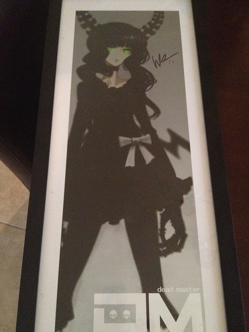 DM poster signed by huke