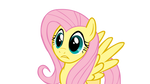 My Little Vector - Fluttershy by Rudahn