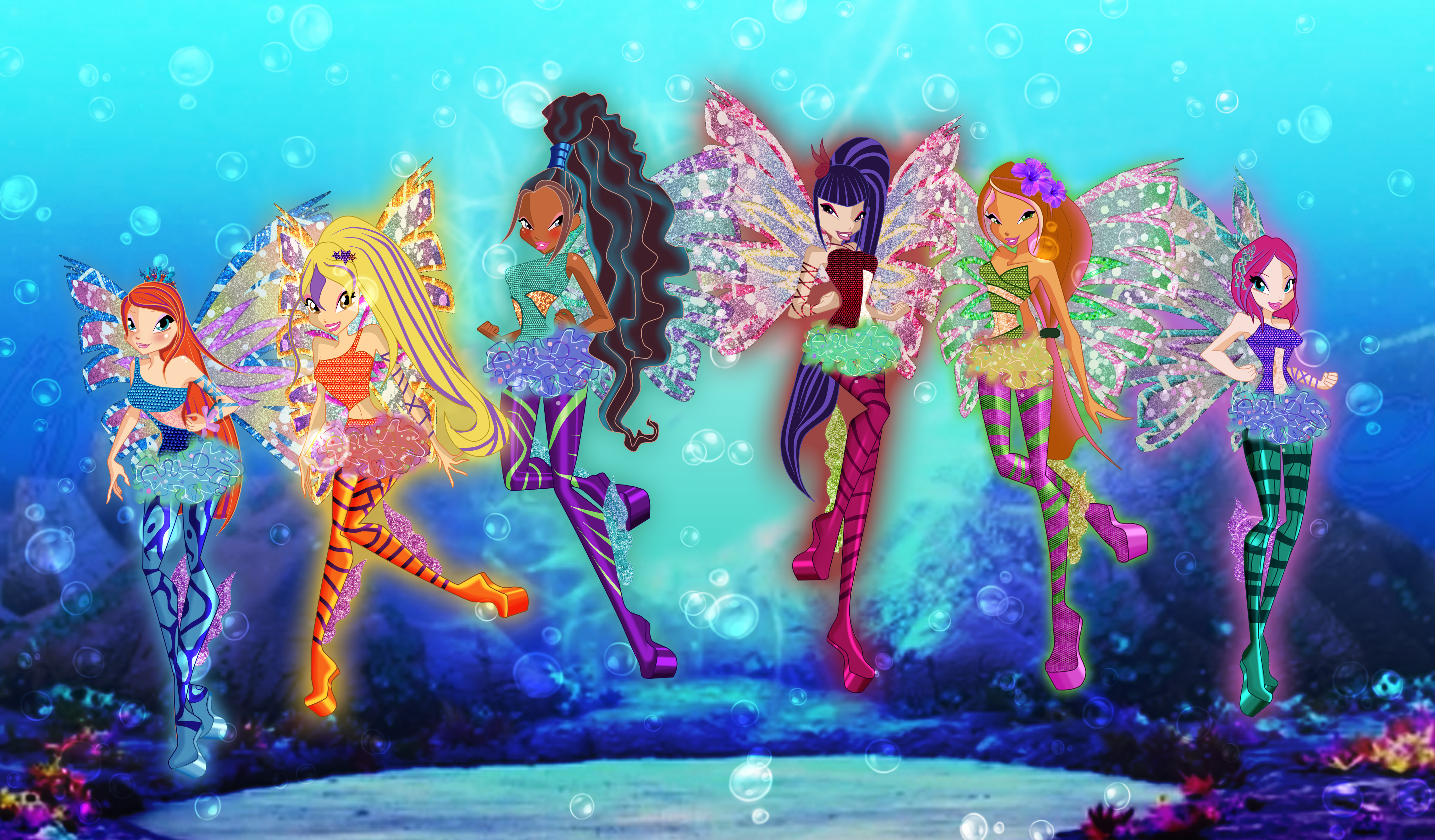 Winx club Sirenix 2d by Dessindu43 on DeviantArt