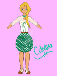 RWBY Oc: Celadine Ashe