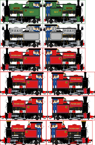 SKR No. 4 Peter Sam by OlektheArtistGuy on DeviantArt