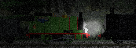 When i first played Thomas the slender engine by Greg3568990 on DeviantArt