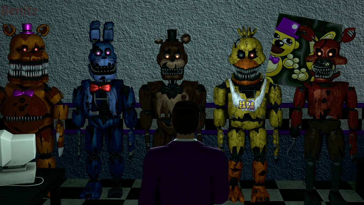 A group of *state-of-the-art* animatronics by NightmareEramthgin