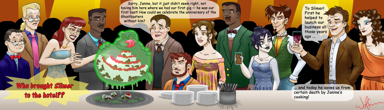 Ghostbusters 26th Anniversary by WolfenM