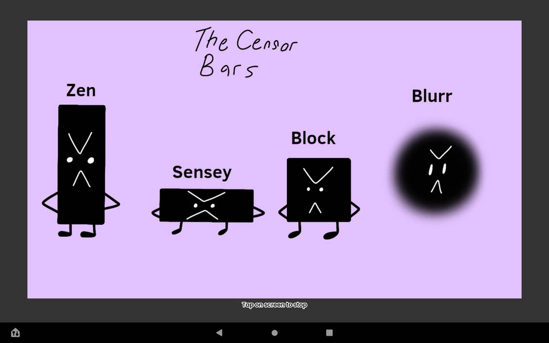 Meet The Censor Bars! by GoliathArtist99 on DeviantArt