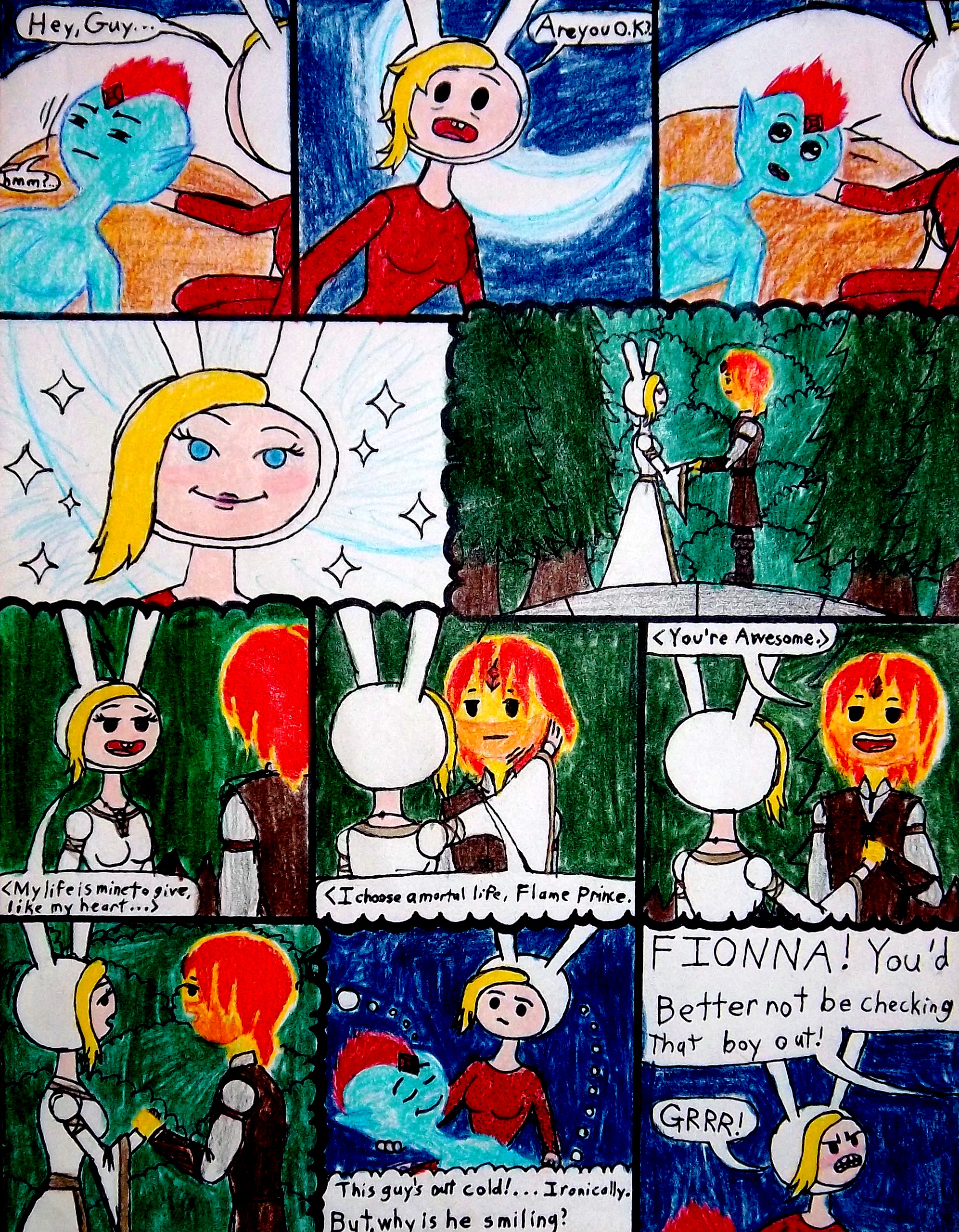 Fionna and Cake Comic #1 Deleted Scene (Fan Made)