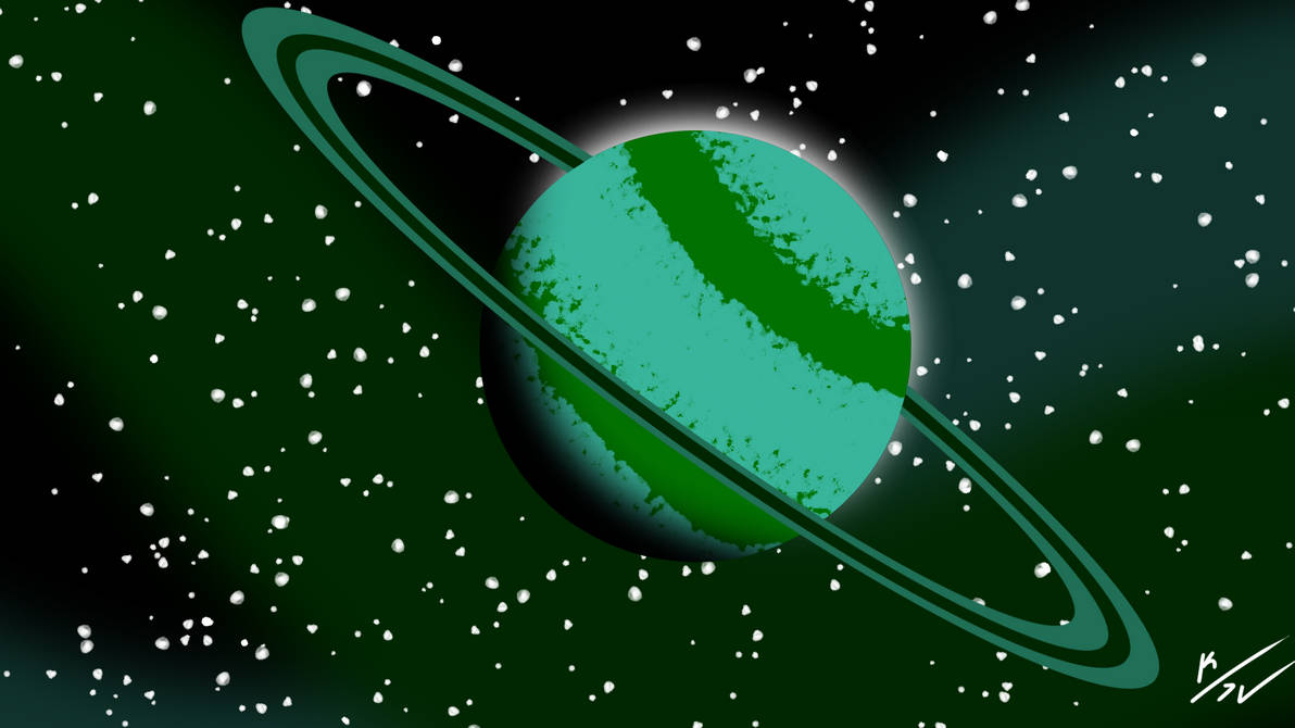 Green Ringed Planet Green Ringed Planet by Supajames1 on DeviantArt