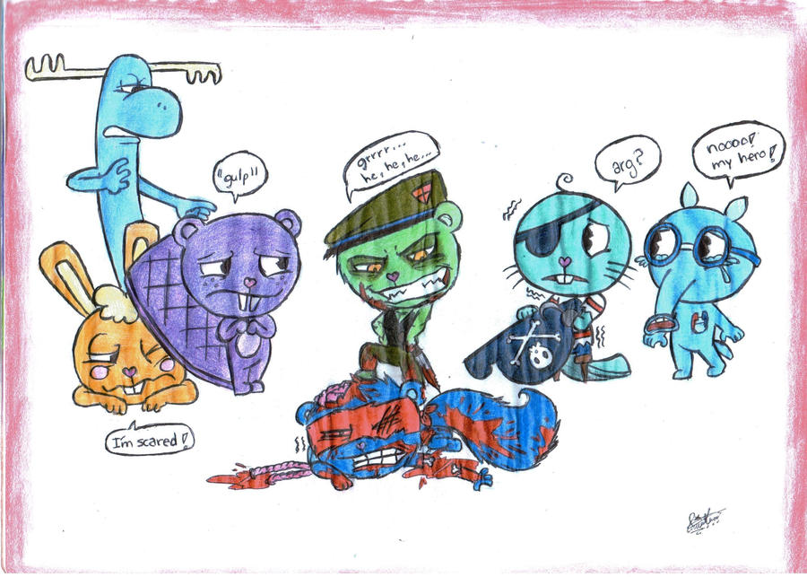 Flippy vs. Splendid? by Zapitoow on DeviantArt