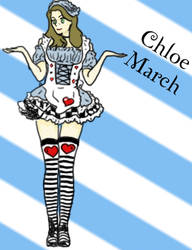 Chloe as Alice