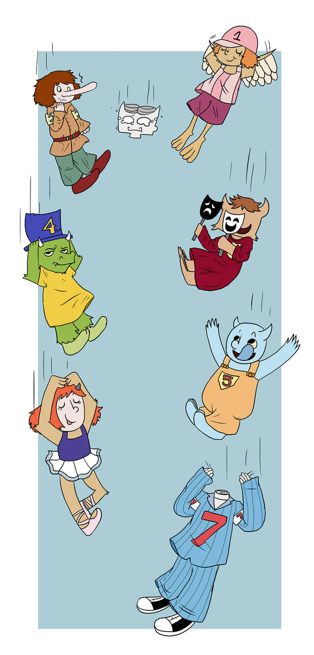 Seven Little Monsters By HappyKiba On DeviantArt seven-little-monsters-by-happykiba-on-deviantart