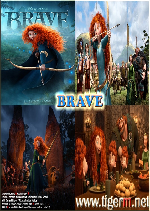 TIGERM.NET Disney Pixar BRAVE Movie Review