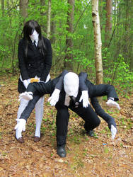 slenderman and slenderwoman