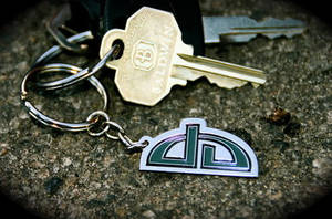 Original dA Logo Keychain