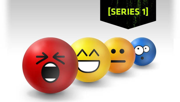 Series 1 Emoticon Stress Balls