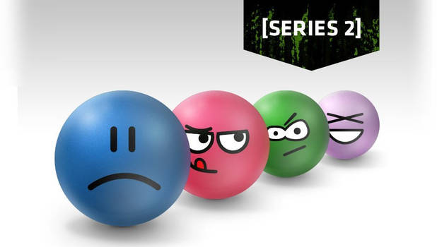 Series2 Emoticon Stress Balls