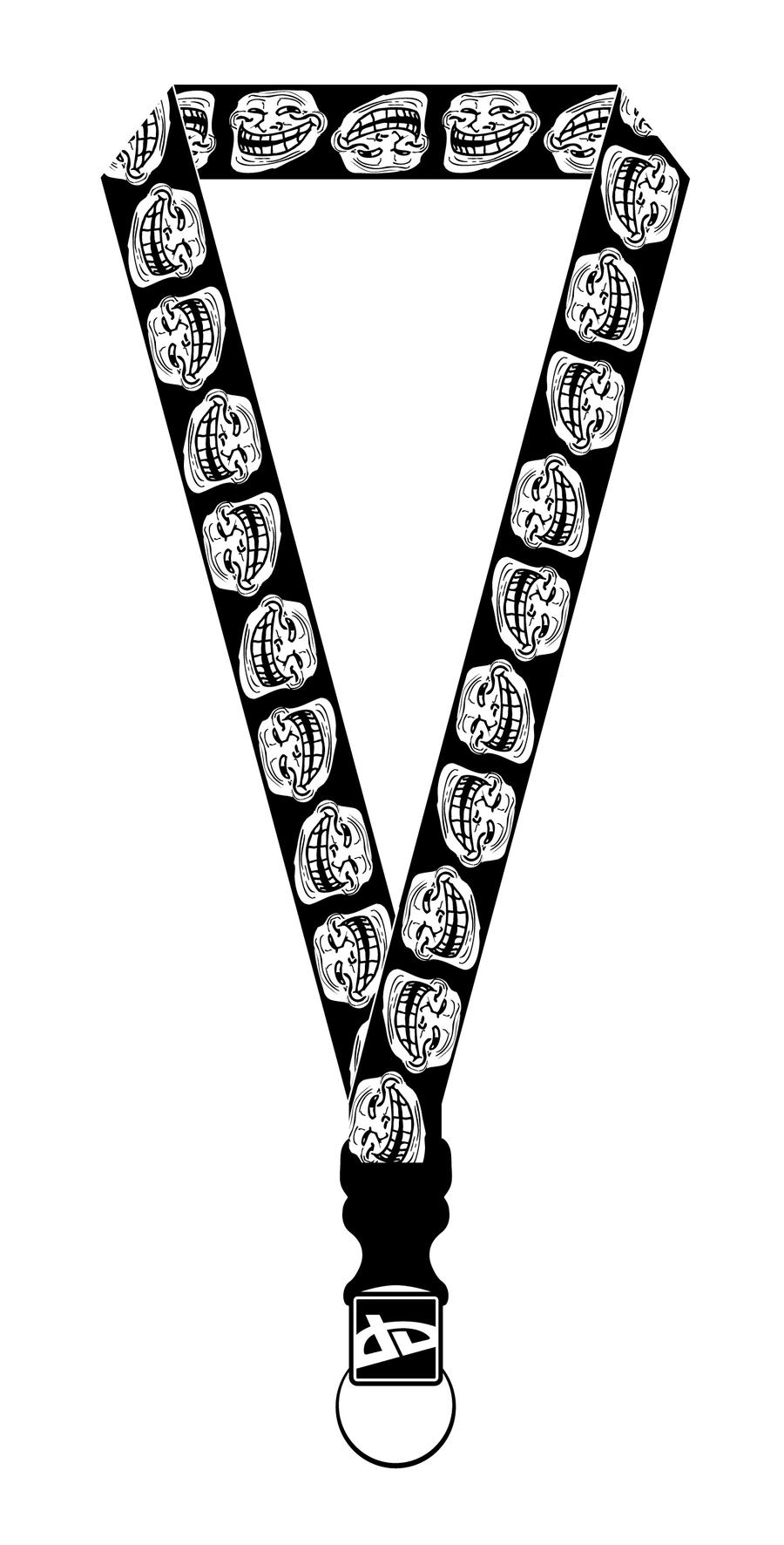 Trollface Lanyard by deviantWEAR