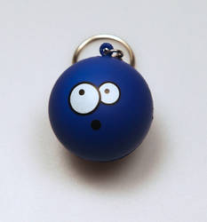 :O Stress Ball Keychain