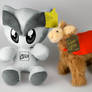 Fella and Llama Plushie Set