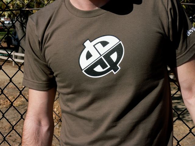 Army Green Double Logo Shirt