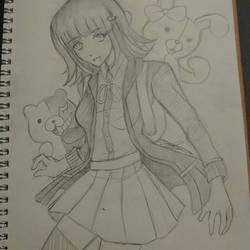 Chiaki from Danganronpa