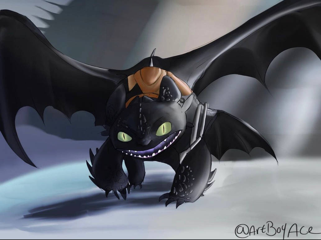 toothless under control by artboyace on DeviantArt