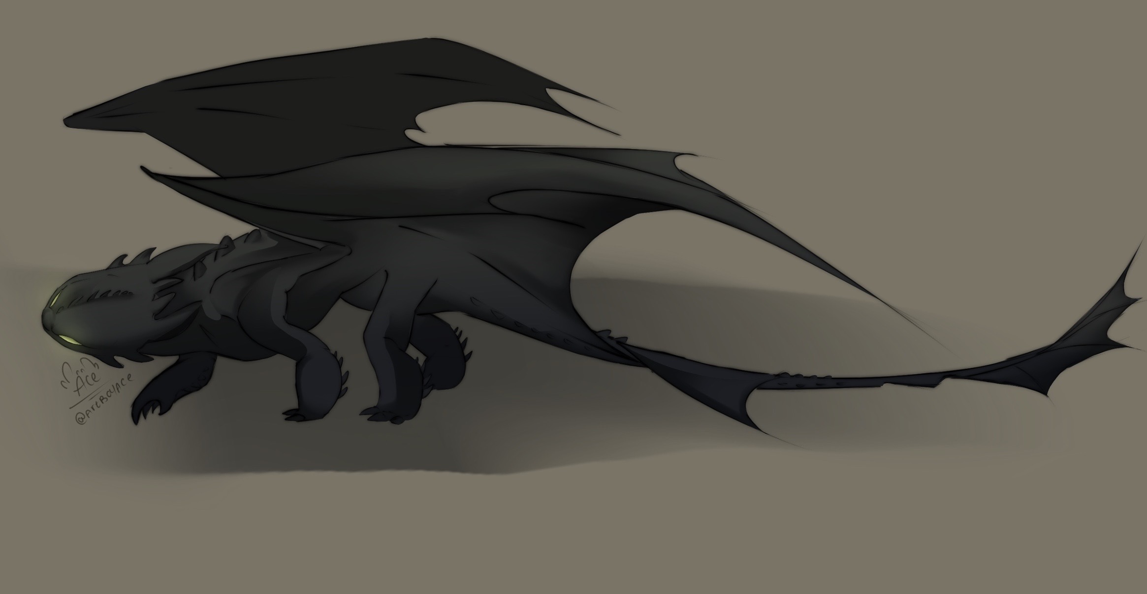 Dragon 4 Toothless Toothless the dragon by artboyace on DeviantArt