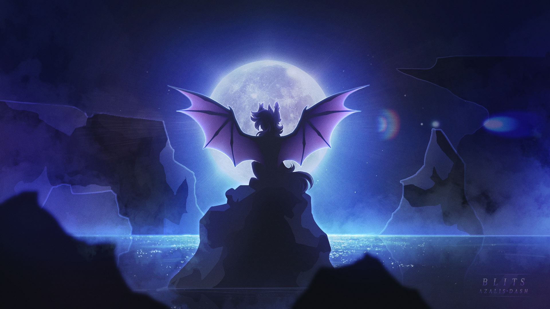 Lunar Eclipse (C) by BlitsAzalisDash on DeviantArt