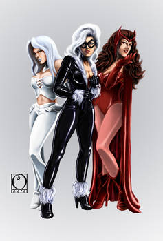 Women of Marvel Part 1 -Color-