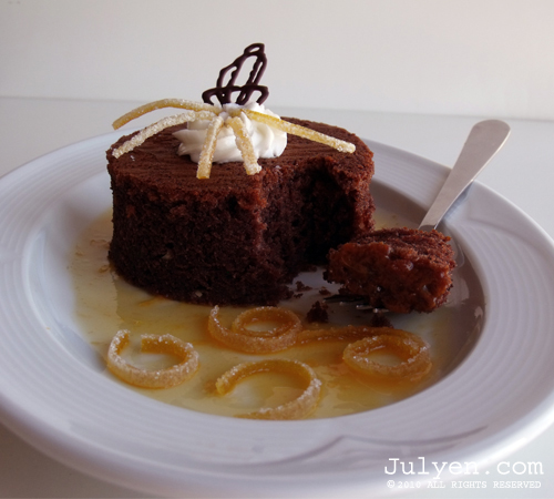 Orange Brownie - I