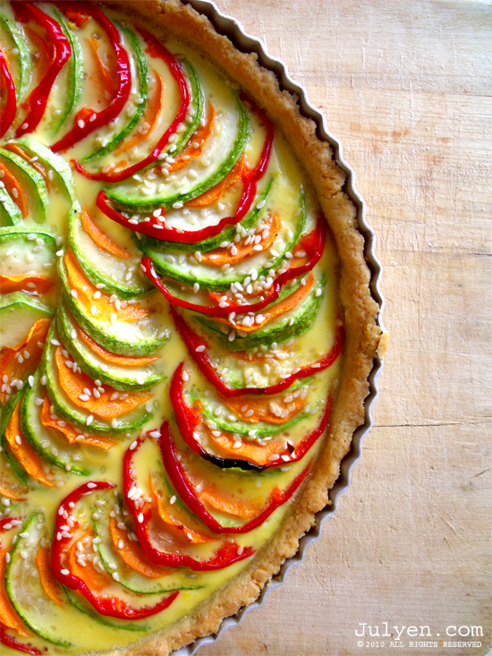 Vegetable Quiche - II