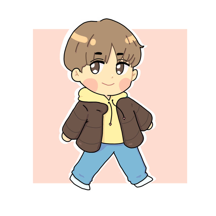 cute sticker boy by storagedraw on DeviantArt