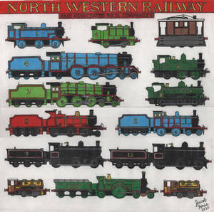 North Western Railway Engines