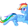 Iconic Rainbow Horse