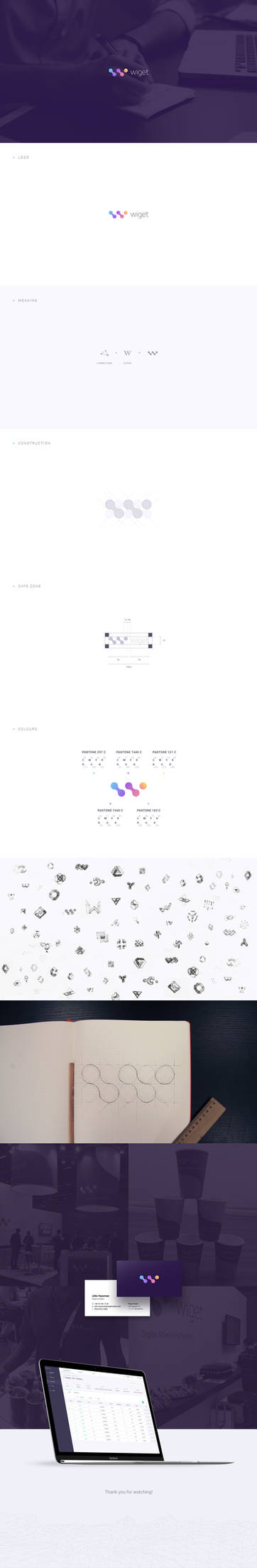 Wiget Media - Brand Identity by Bob-Project
