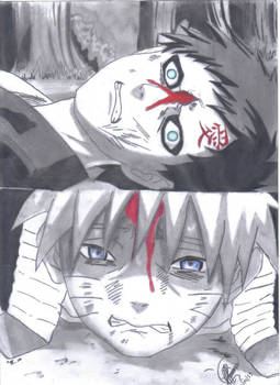 Naruto vs Gaara