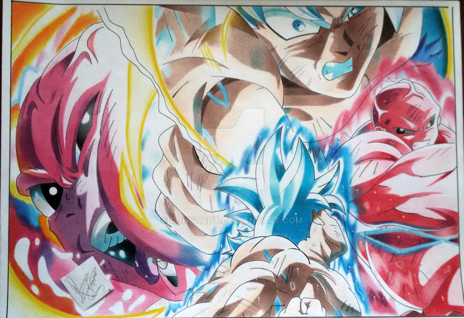 Goku vs Jiren by Ronstadt on DeviantArt