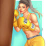 CommArt_Boxing Ariana Grande