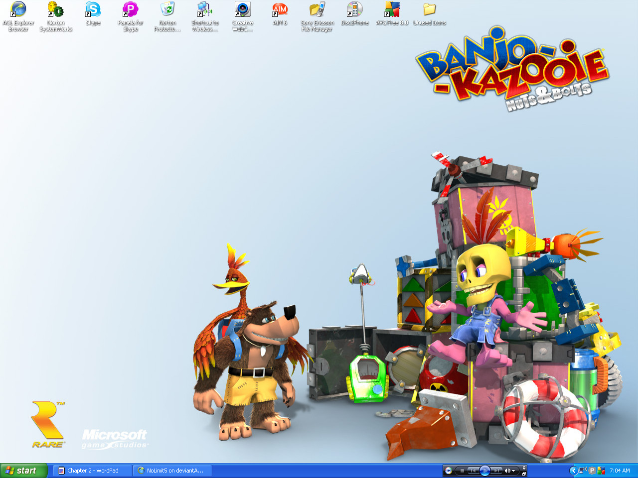 A Nutty Desktop